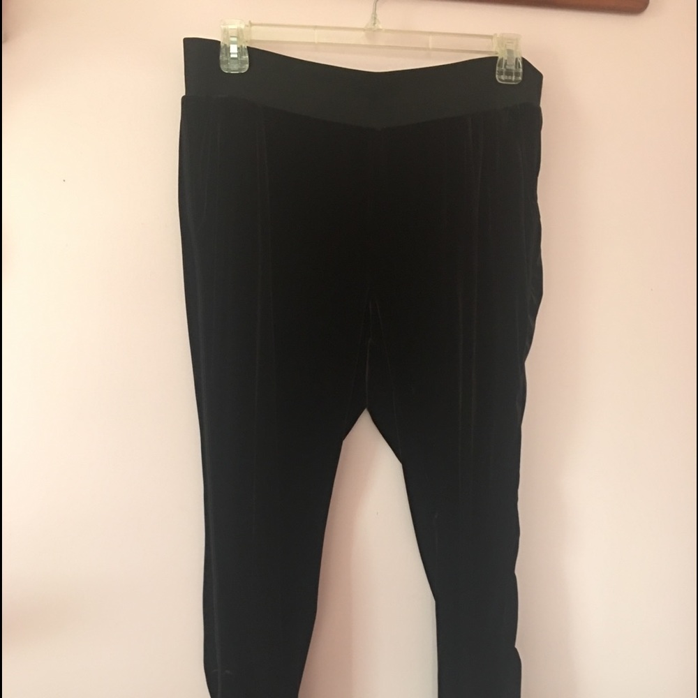 Juicy couture velvet stretch pants